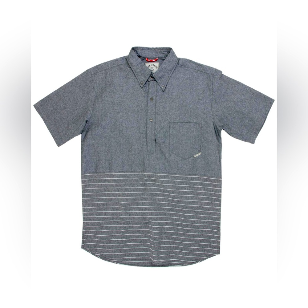 Iron & Resin Blue Casual Button Down Shirt